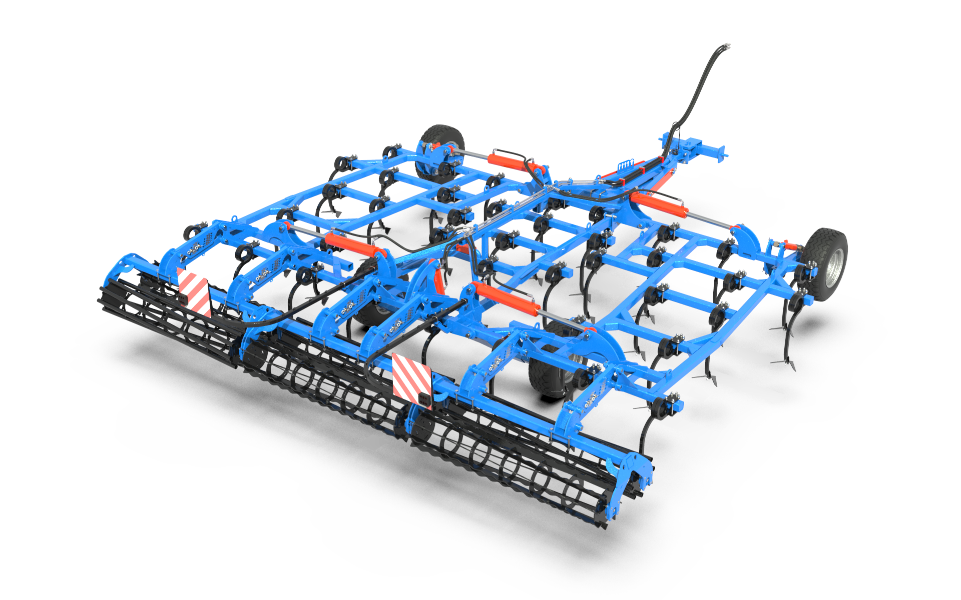 Культиватор МАК-6 квіадратна стійка 30х30 подвійний барабан